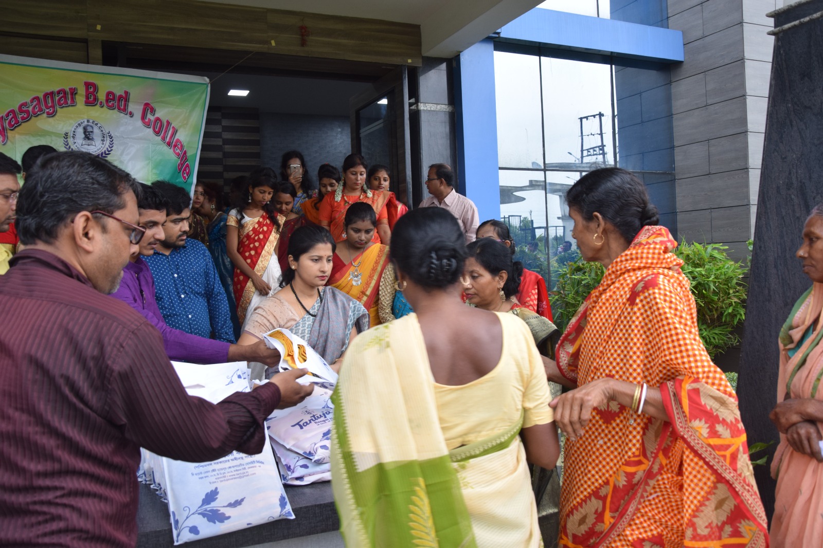 Free Cloth and Blankets distribution camp