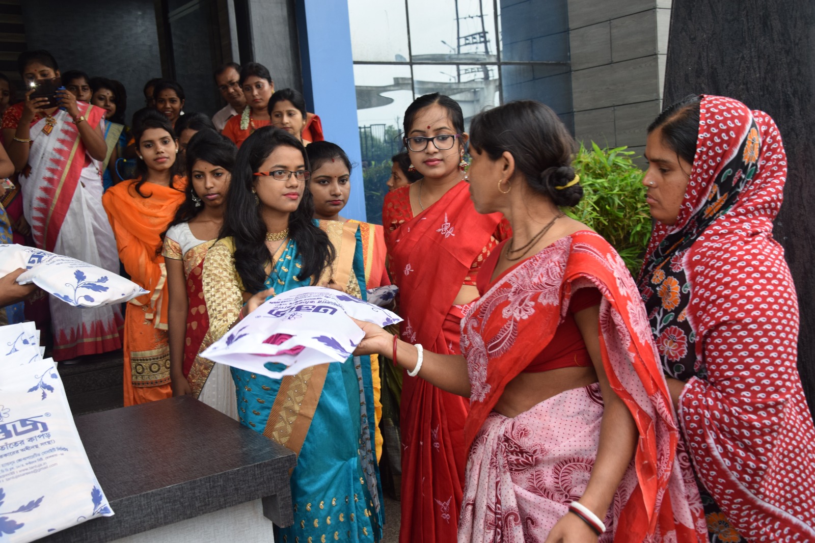 Free Cloth and Blankets distribution camp