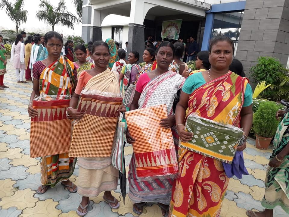 Free Cloth and Blankets distribution camp