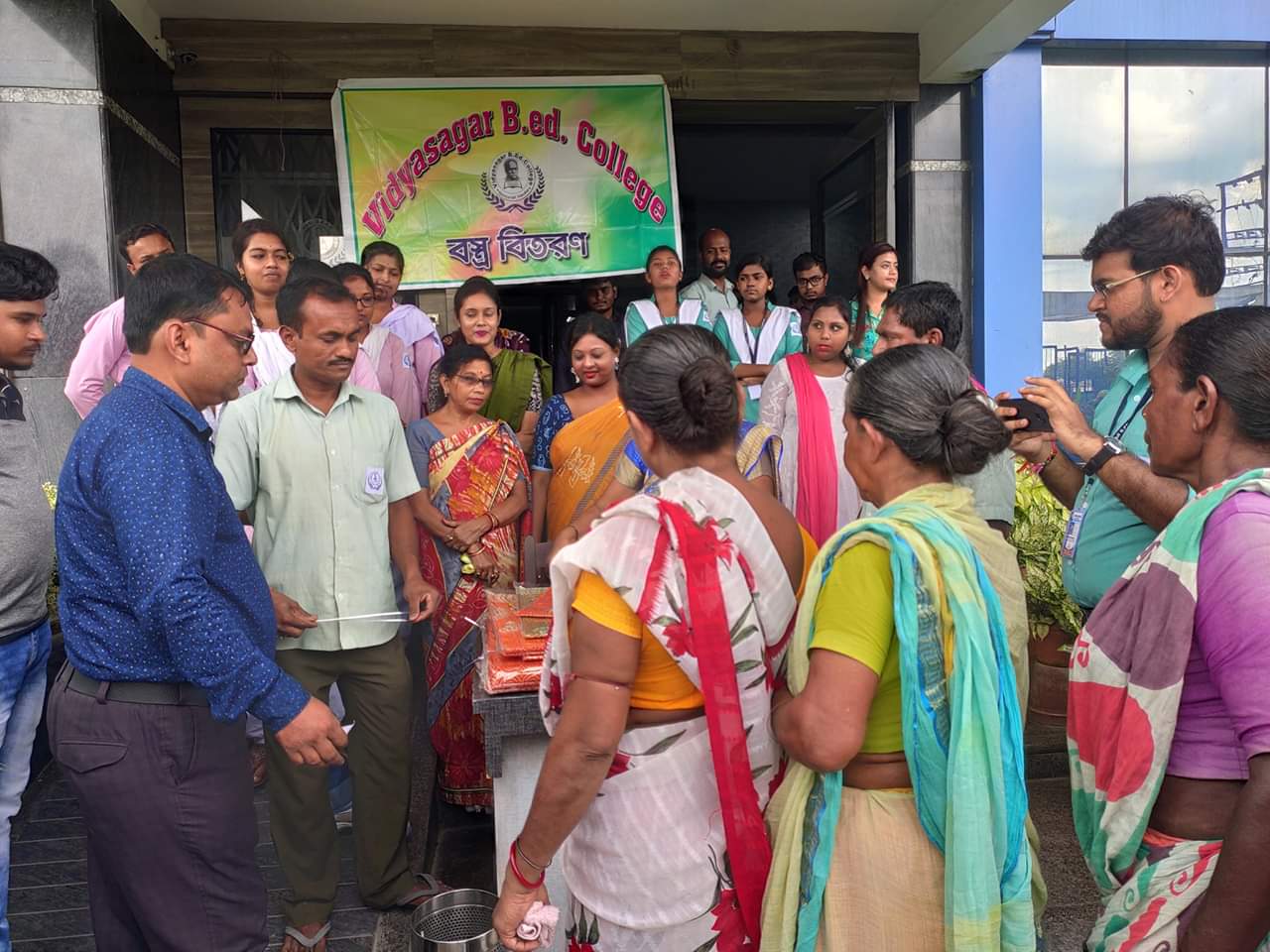 Free Cloth and Blankets distribution camp